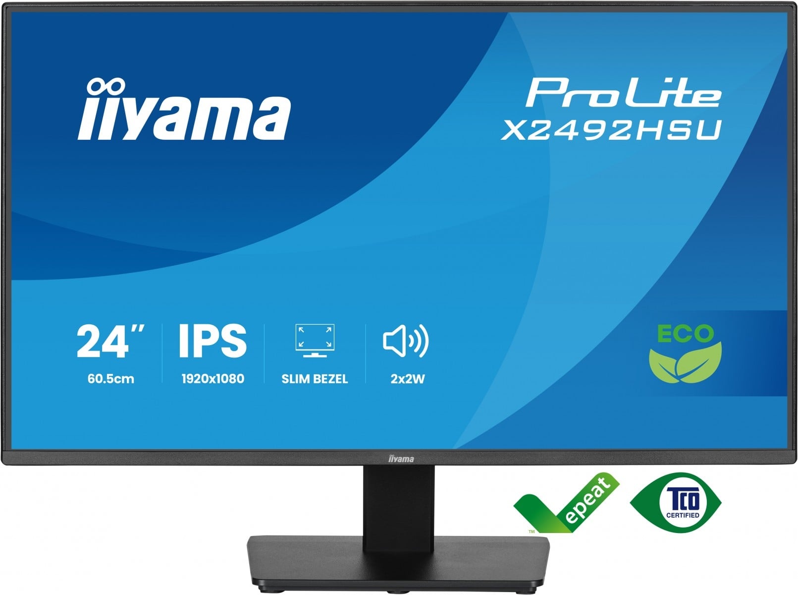 IIYAMA iiyama ProLite X2492HSU-B1 Monitor PC 61 cm (24") 1920 x 1080 Pixel Full HD LED Nero - MONITOR E ACCESSORI | TecnoCARE.net Sabaudia, Latina, Terracina, San Felice Circeo e Pontinia