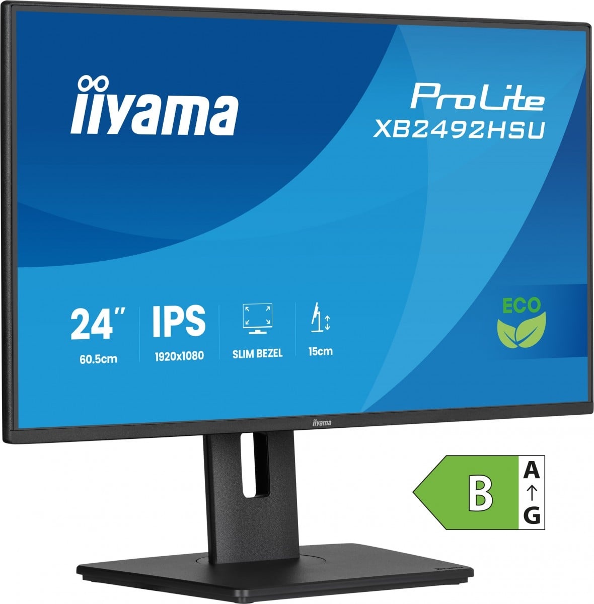 IIYAMA iiyama ProLite XB2492HSU-B1 Monitor PC 61 cm (24") 1920 x 1080 Pixel Full HD LED Nero - MONITOR E ACCESSORI | TecnoCARE.net Sabaudia, Latina, Terracina, San Felice Circeo e Pontinia