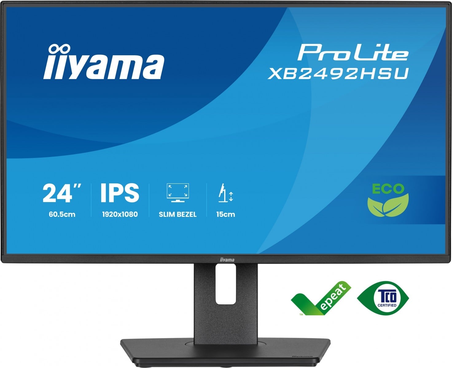 IIYAMA iiyama ProLite XB2492HSU-B1 Monitor PC 61 cm (24") 1920 x 1080 Pixel Full HD LED Nero - MONITOR E ACCESSORI | TecnoCARE.net Sabaudia, Latina, Terracina, San Felice Circeo e Pontinia