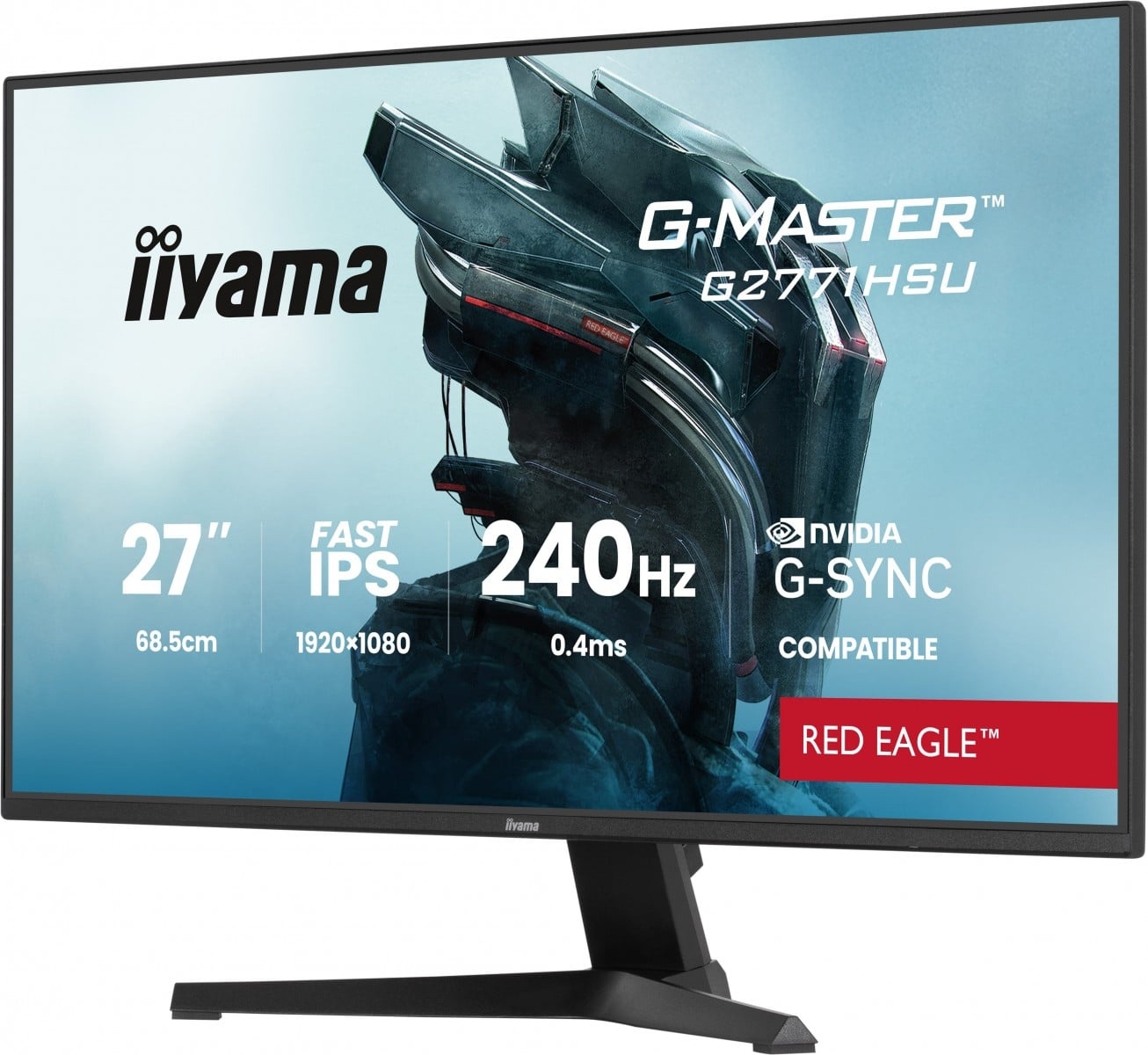 IIYAMA iiyama G-MASTER G2771HSU-B1 Monitor PC 68,6 cm (27") 1920 x 1080 Pixel Full HD Nero - MONITOR E ACCESSORI | TecnoCARE.net Sabaudia, Latina, Terracina, San Felice Circeo e Pontinia