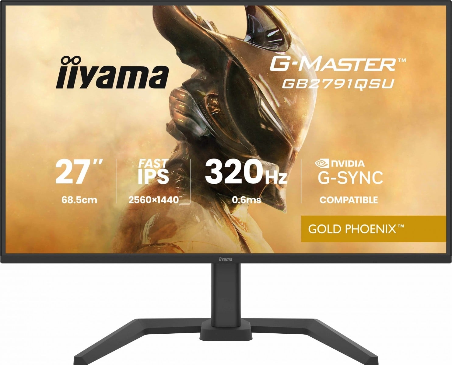 IIYAMA iiyama GB2791QSU-B1 Monitor da gioco G-Master 25" Fast IPS WQHD 320Hz 0,6ms DP 2xHDMI 2.1 HUB USB compatibile G-SYNC - MONITOR E ACCESSORI | TecnoCARE.net Sabaudia, Latina, Terracina, San Felice Circeo e Pontinia