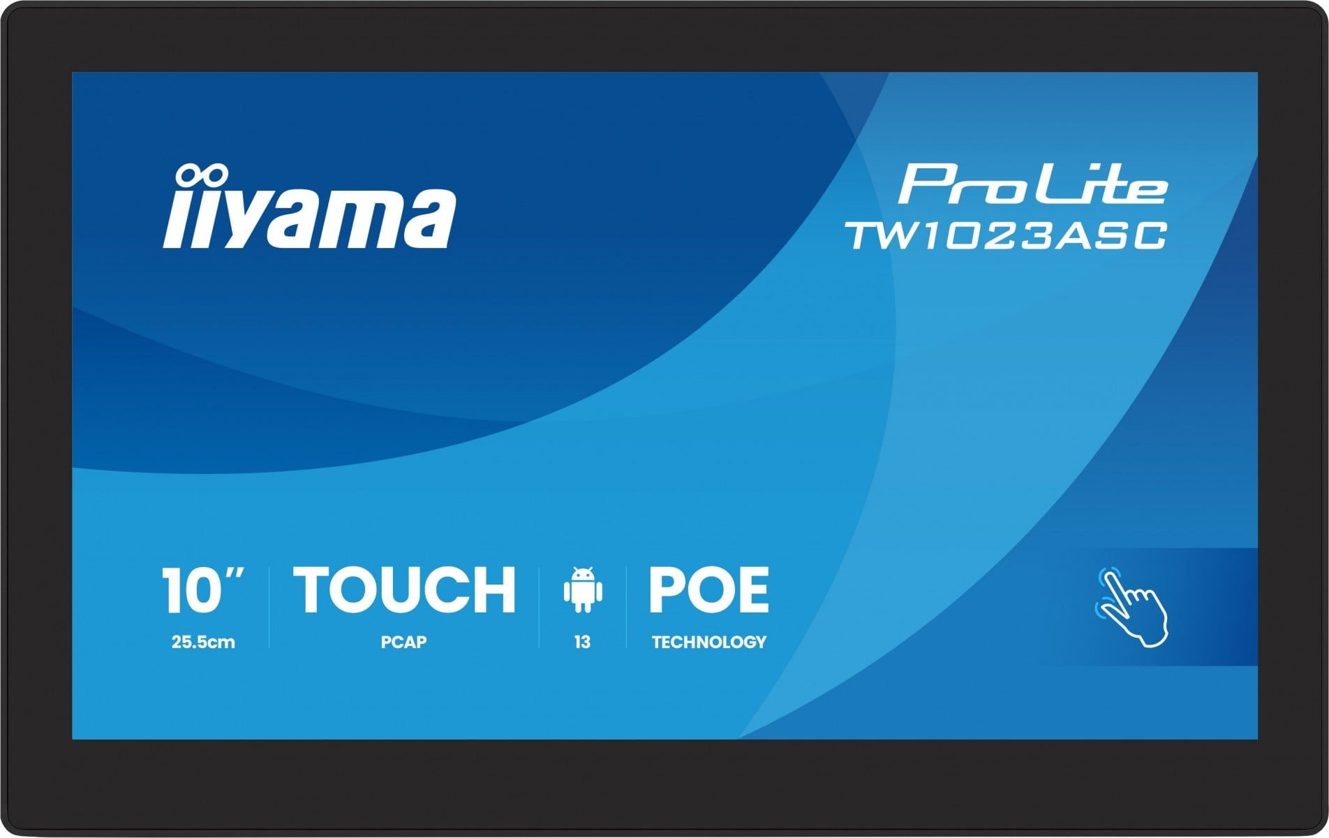 IIYAMA iiyama TW1023ASC-B3P Monitor PC 25,6 cm (10.1") 1280 x 800 Pixel LCD Touch screen Nero - MONITOR E ACCESSORI | TecnoCARE.net Sabaudia, Latina, Terracina, San Felice Circeo e Pontinia