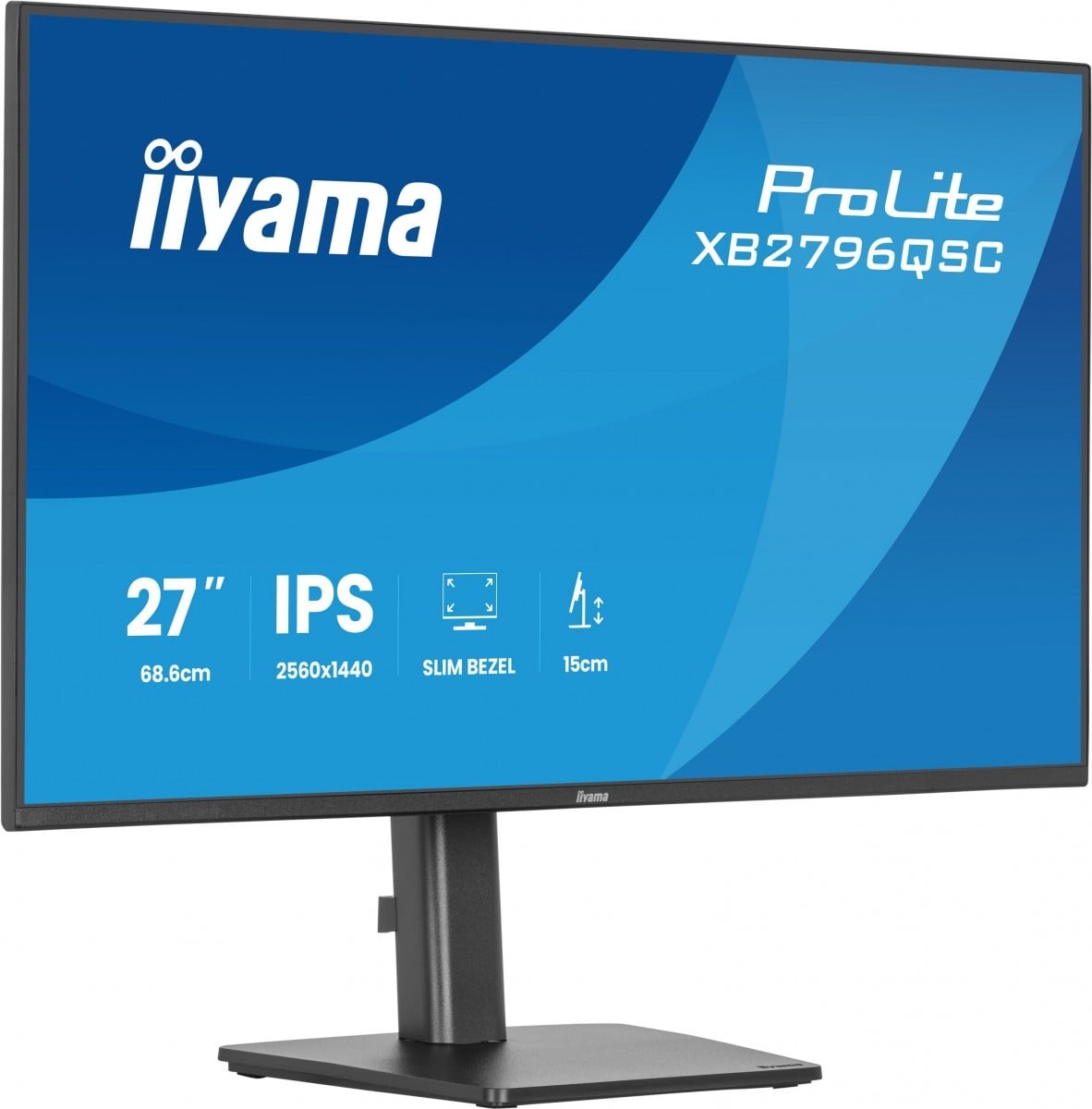 IIYAMA iiyama ProLite XB2796QSC-B1 Monitor PC 68,6 cm (27") 2560 x 1440 Pixel Quad HD LED Nero - MONITOR E ACCESSORI | TecnoCARE.net Sabaudia, Latina, Terracina, San Felice Circeo e Pontinia