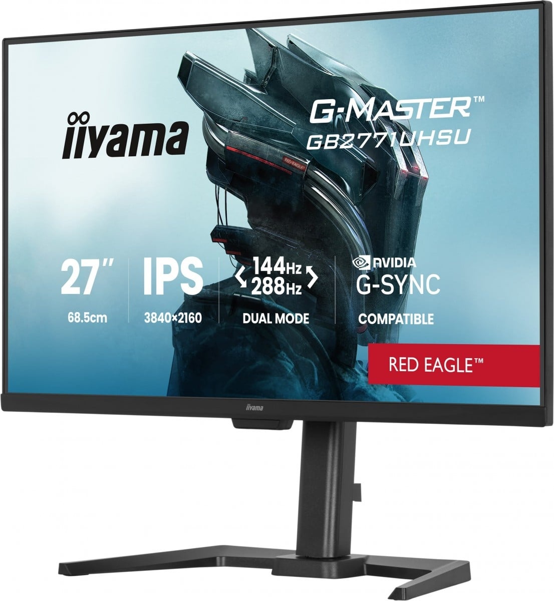 IIYAMA iiyama G-MASTER GB2771UHSU-B1 Monitor PC 68,6 cm (27") 3840 x 2160 Pixel 4K Ultra HD LED Nero - MONITOR E ACCESSORI | TecnoCARE.net Sabaudia, Latina, Terracina, San Felice Circeo e Pontinia