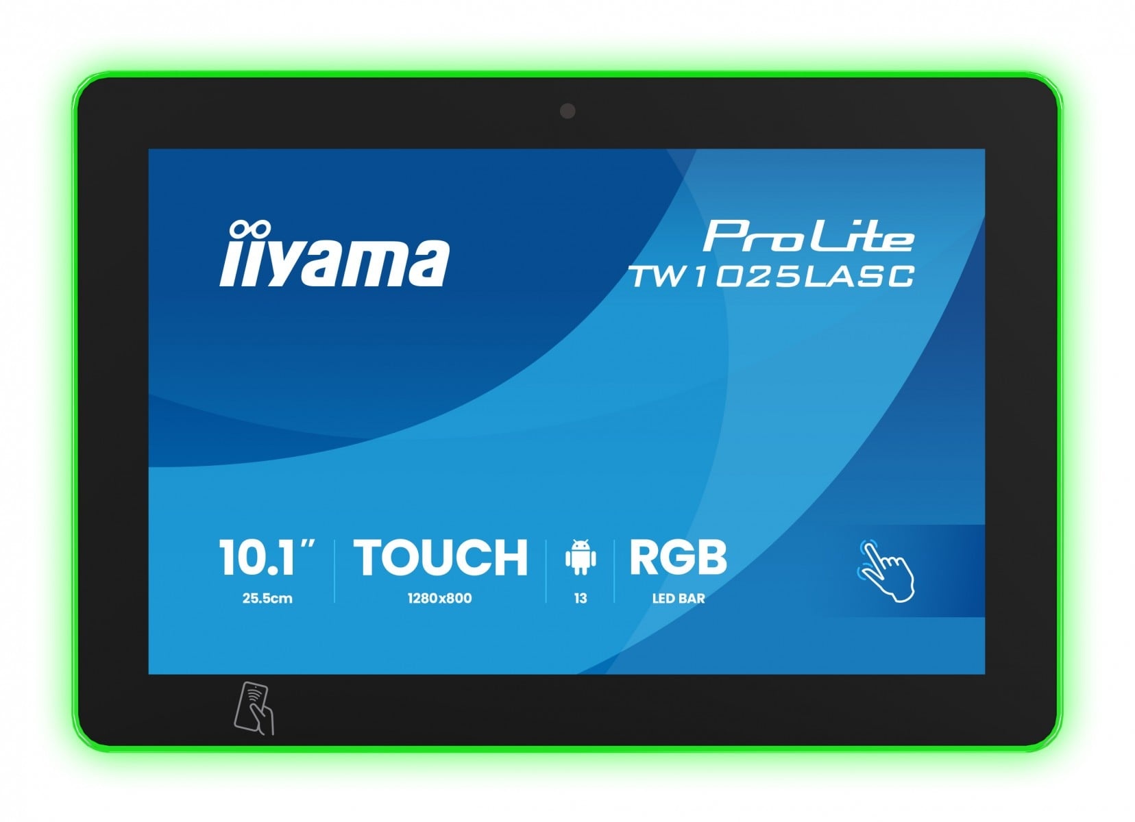 IIYAMA iiyama ProLite TW1025LASC-B3PNR Monitor PC 25,6 cm (10.1") 1280 x 800 Pixel WXGA LED Touch screen Multi utente Nero - MONITOR E ACCESSORI | TecnoCARE.net Sabaudia, Latina, Terracina, San Felice Circeo e Pontinia