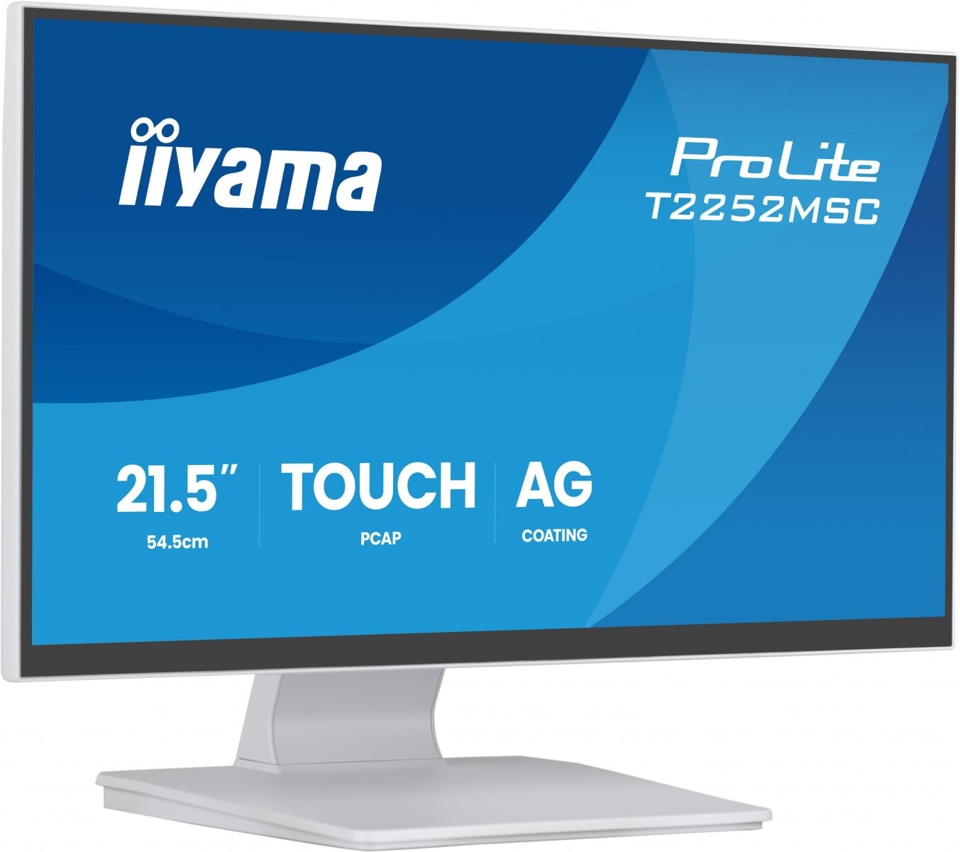 IIYAMA iiyama ProLite T2252MSC-W2AG Monitor PC 54,5 cm (21.4") 1920 x 1080 Pixel Full HD LCD Touch screen Bianco - MONITOR E ACCESSORI | TecnoCARE.net Sabaudia, Latina, Terracina, San Felice Circeo e Pontinia