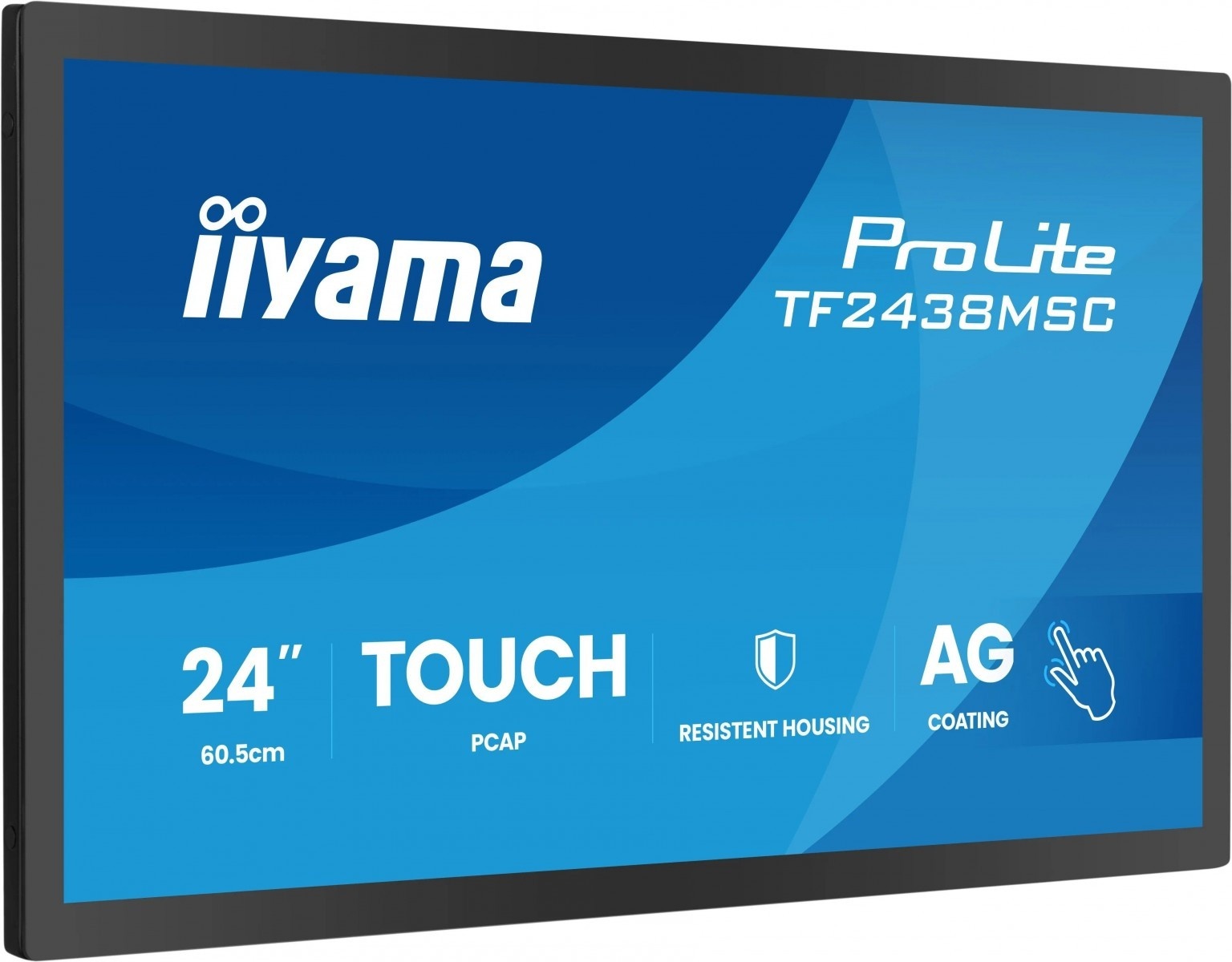IIYAMA iiyama TF2438MSC-B2 Monitor Touch ProLite 23,8" IPS FHD PCAP 10-punti DeepContrast+ 525cd 120Hz Scocca Metallica HDMI DP USB - MONITOR E ACCESSORI | TecnoCARE.net Sabaudia, Latina, Terracina, San Felice Circeo e Pontinia