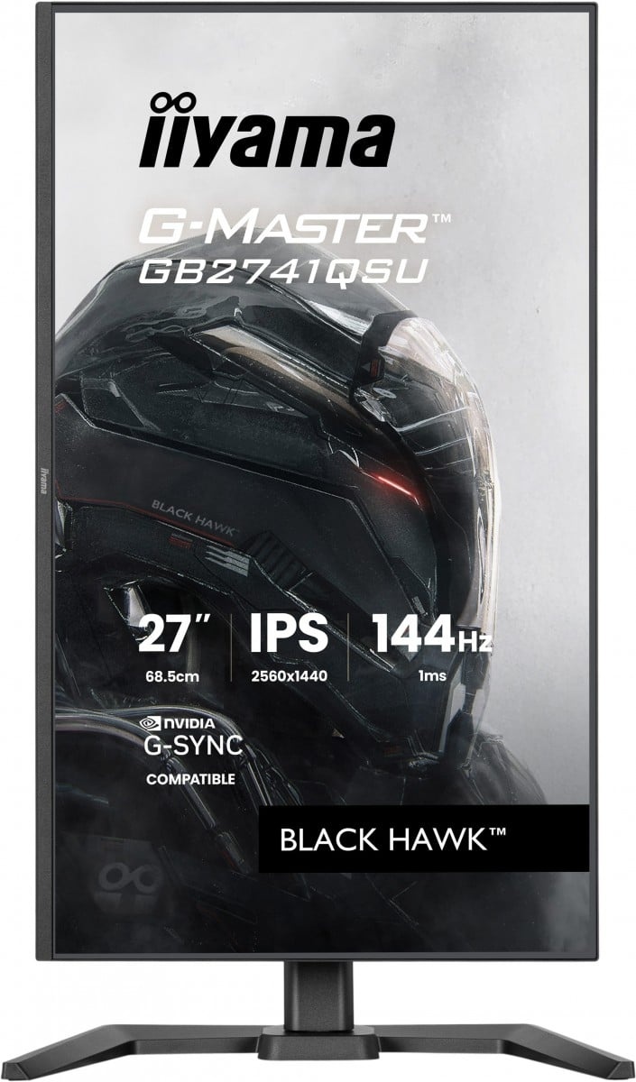 IIYAMA iiyama G-MASTER GB2741QSU-B1 Monitor PC 68,6 cm (27") 2560 x 1440 Pixel 4K Ultra HD LED Nero - MONITOR E ACCESSORI | TecnoCARE.net Sabaudia, Latina, Terracina, San Felice Circeo e Pontinia