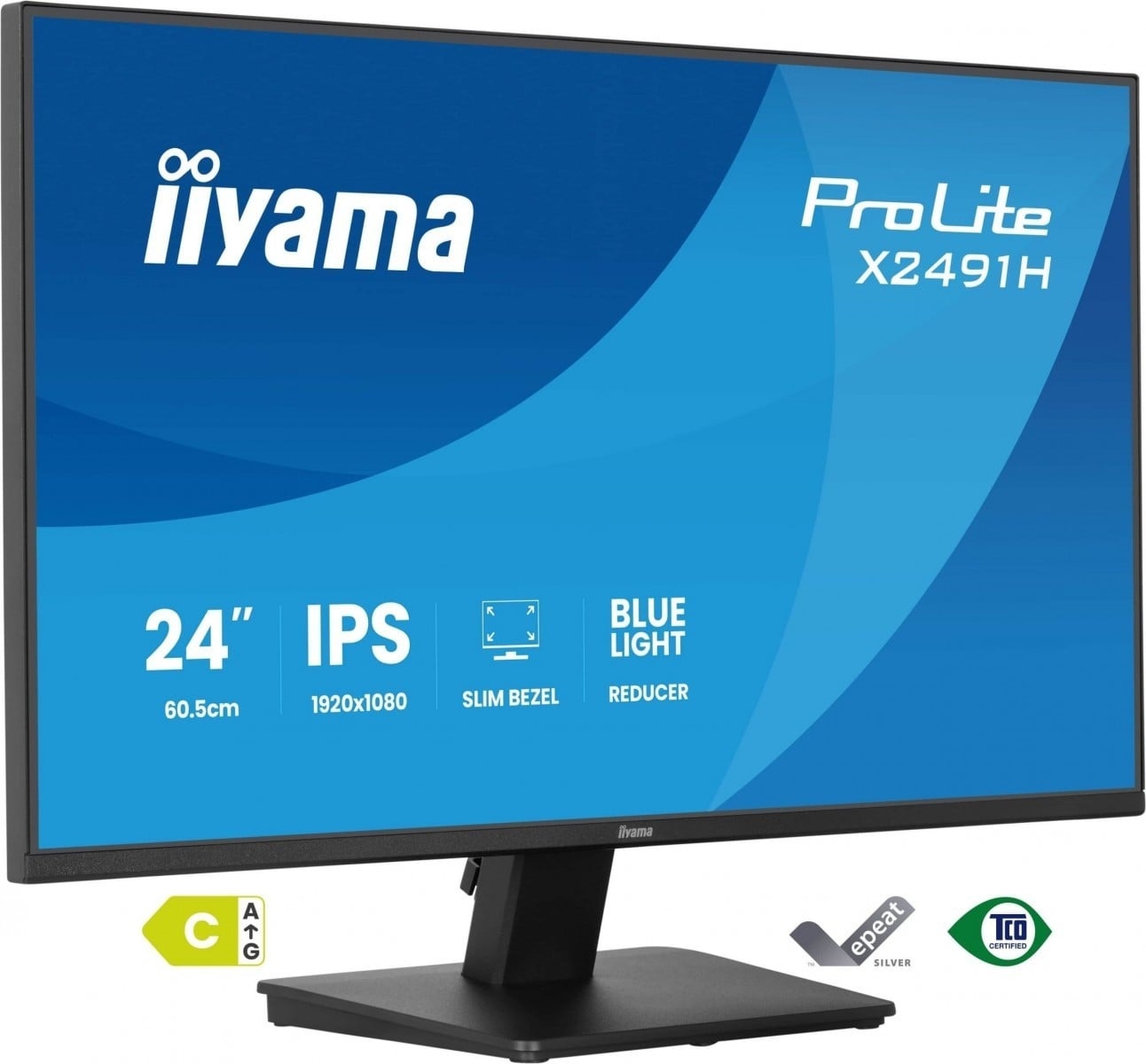 IIYAMA iiyama X2491H-B1 Monitor ProLite 23,8" IPS FHD 120Hz 1ms 350cd 1500:1 HDMI DP - MONITOR E ACCESSORI | TecnoCARE.net Sabaudia, Latina, Terracina, San Felice Circeo e Pontinia