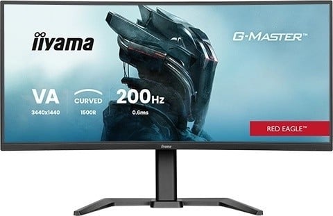 IIYAMA iiyama GCB3484WQSU-B2 Monitor da gioco G-Master Red Eagle 34" VA UW Curved 1500R 3440x1440 200Hz 0,6ms MPRT 450cd HDR400 - MONITOR E ACCESSORI | TecnoCARE.net Sabaudia, Latina, Terracina, San Felice Circeo e Pontinia