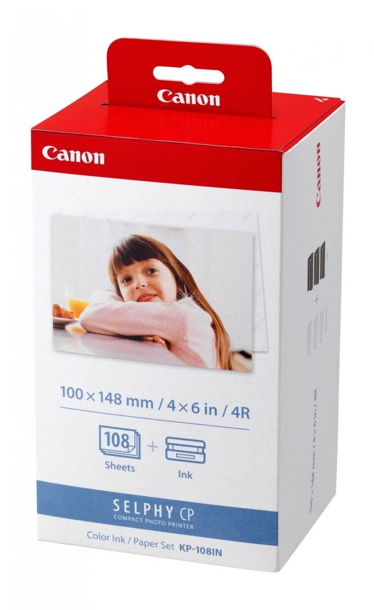CANON Canon KP-108IN carta fotografica Rosso, Bianco - STAMPANTI E SCANNER | TecnoCARE.net Sabaudia, Latina, Terracina, San Felice Circeo e Pontinia