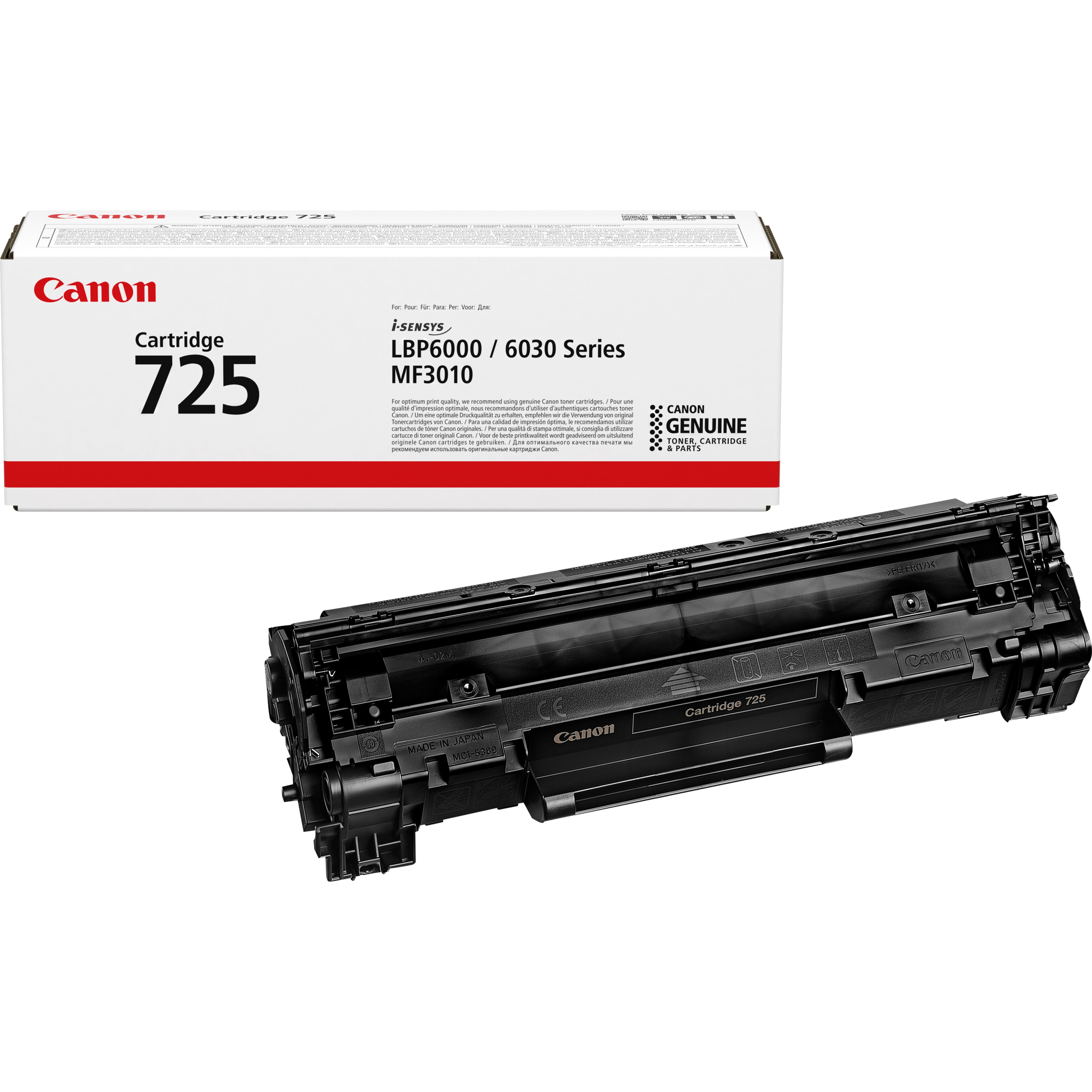 CANON Canon CRG 725 cartuccia toner 1 pz Originale Nero - STAMPANTI E SCANNER | TecnoCARE.net Sabaudia, Latina, Terracina, San Felice Circeo e Pontinia