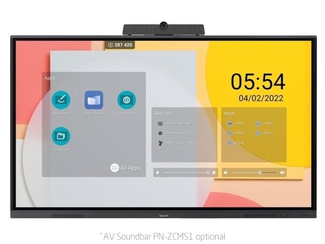 NEC Sharp PN-L862B lavagna interattiva 2,18 m (86") 3840 x 2160 Pixel Touch screen Nero - ATTREZZATURE PER CONFERENZE | TecnoCARE.net Sabaudia, Latina, Terracina, San Felice Circeo e Pontinia