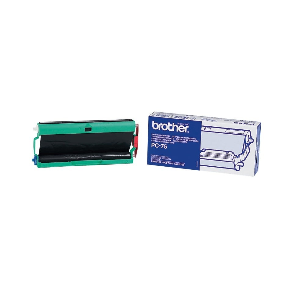 BROTHER Brother PC-75 ricambio per fax Cartuccia fax + nastro 144 pagine Nero 1 pz - MACCHINE E ARTICOLI PER FAX | TecnoCARE.net Sabaudia, Latina, Terracina, San Felice Circeo e Pontinia