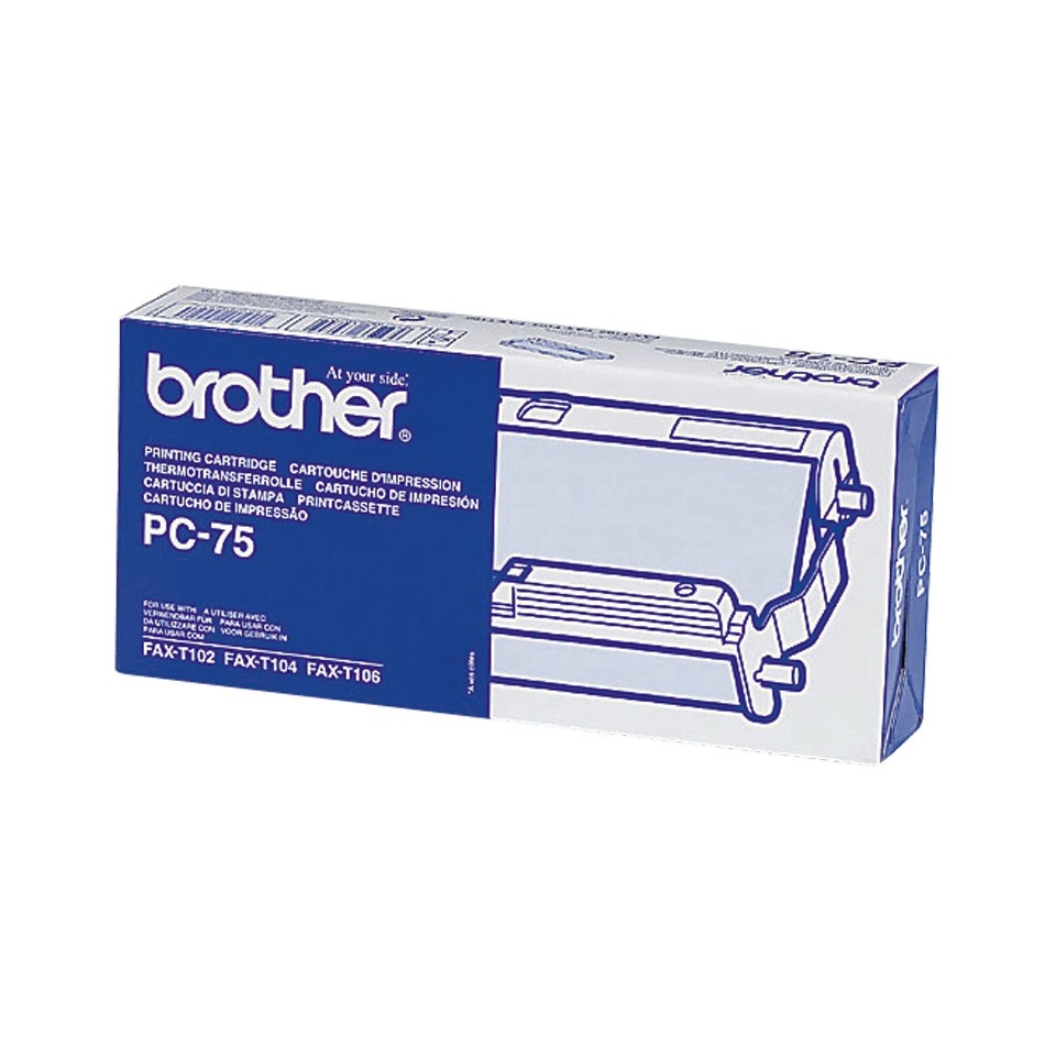 BROTHER Brother PC-75 ricambio per fax Cartuccia fax + nastro 144 pagine Nero 1 pz - MACCHINE E ARTICOLI PER FAX | TecnoCARE.net Sabaudia, Latina, Terracina, San Felice Circeo e Pontinia