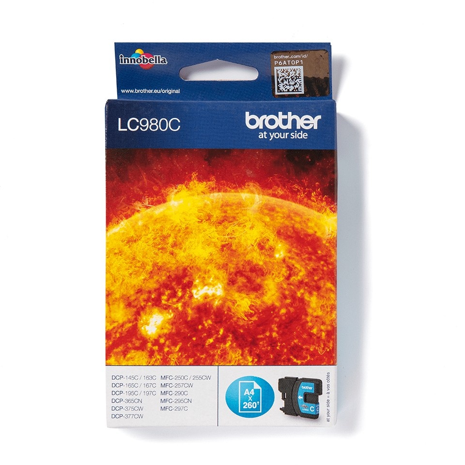 BROTHER Brother LC-980C cartuccia d'inchiostro 1 pz Originale Ciano - STAMPANTI E SCANNER | TecnoCARE.net Sabaudia, Latina, Terracina, San Felice Circeo e Pontinia