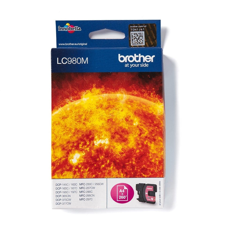 BROTHER Brother LC-980M cartuccia d'inchiostro 1 pz Originale Magenta - STAMPANTI E SCANNER | TecnoCARE.net Sabaudia, Latina, Terracina, San Felice Circeo e Pontinia