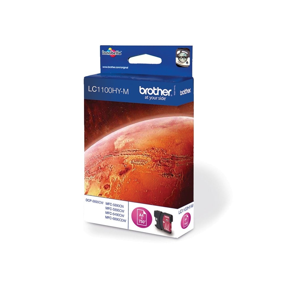BROTHER Brother LC-1100HYM Ink Cartridge cartuccia d'inchiostro 1 pz Originale Magenta - STAMPANTI E SCANNER | TecnoCARE.net Sabaudia, Latina, Terracina, San Felice Circeo e Pontinia