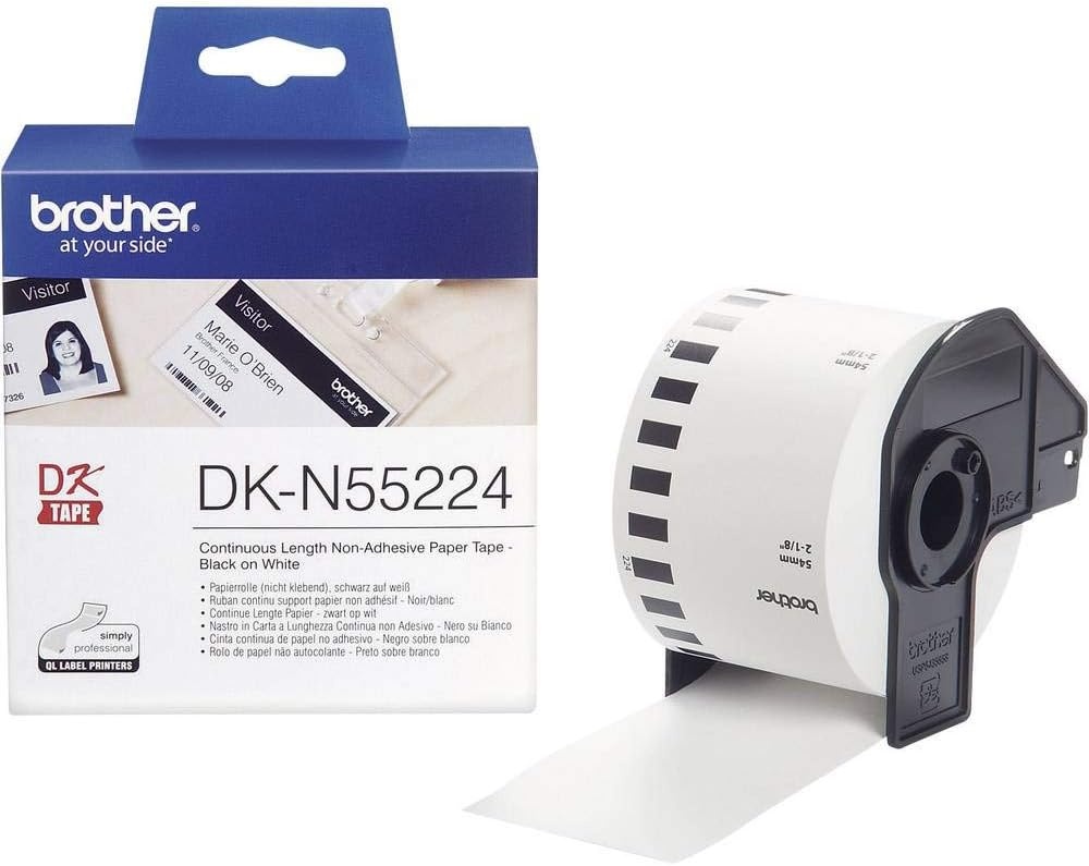 BROTHER BROTHER NASTRO NON ADES NERO/BIANCO 54MM - CARTUCCE INKJET | TecnoCARE.net Sabaudia, Latina, Terracina, San Felice Circeo e Pontinia