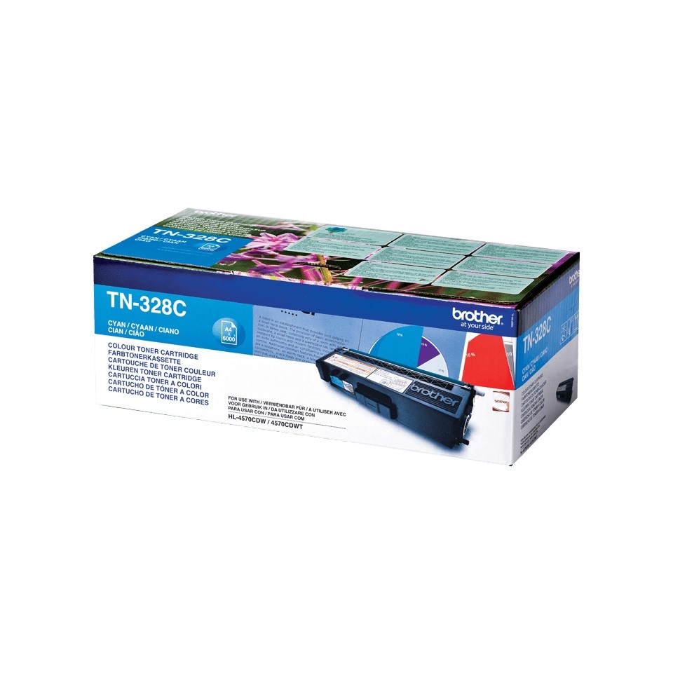 BROTHER Brother TN-328C cartuccia toner 1 pz Originale Ciano - STAMPANTI E SCANNER | TecnoCARE.net Sabaudia, Latina, Terracina, San Felice Circeo e Pontinia