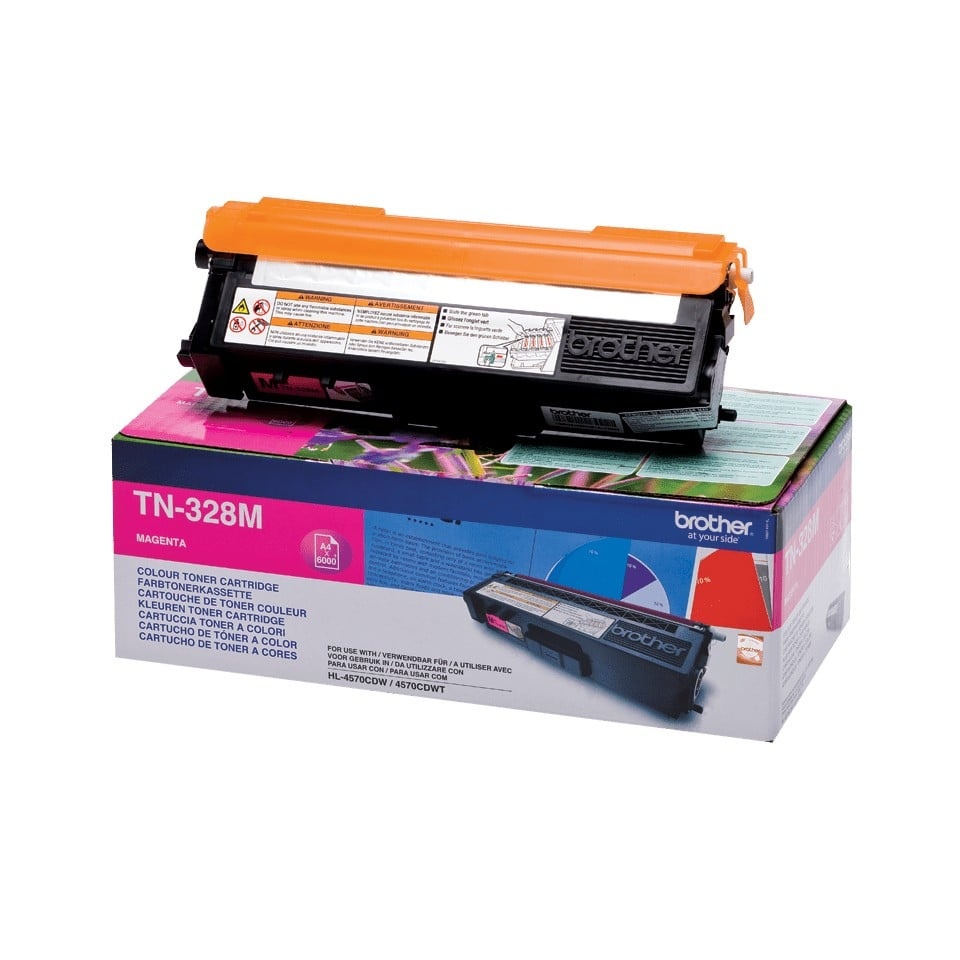 BROTHER Brother TN-328M cartuccia toner 1 pz Originale Magenta - STAMPANTI E SCANNER | TecnoCARE.net Sabaudia, Latina, Terracina, San Felice Circeo e Pontinia