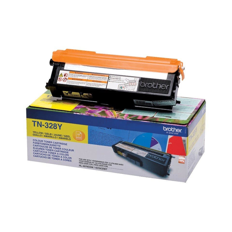 BROTHER Brother TN-328Y cartuccia toner 1 pz Originale Giallo - STAMPANTI E SCANNER | TecnoCARE.net Sabaudia, Latina, Terracina, San Felice Circeo e Pontinia