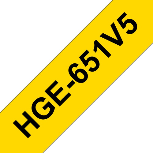 BROTHER BROTHER NASTRO HG DA 24MM NERO GIALLO 5PZ - CARTUCCE INKJET | TecnoCARE.net Sabaudia, Latina, Terracina, San Felice Circeo e Pontinia