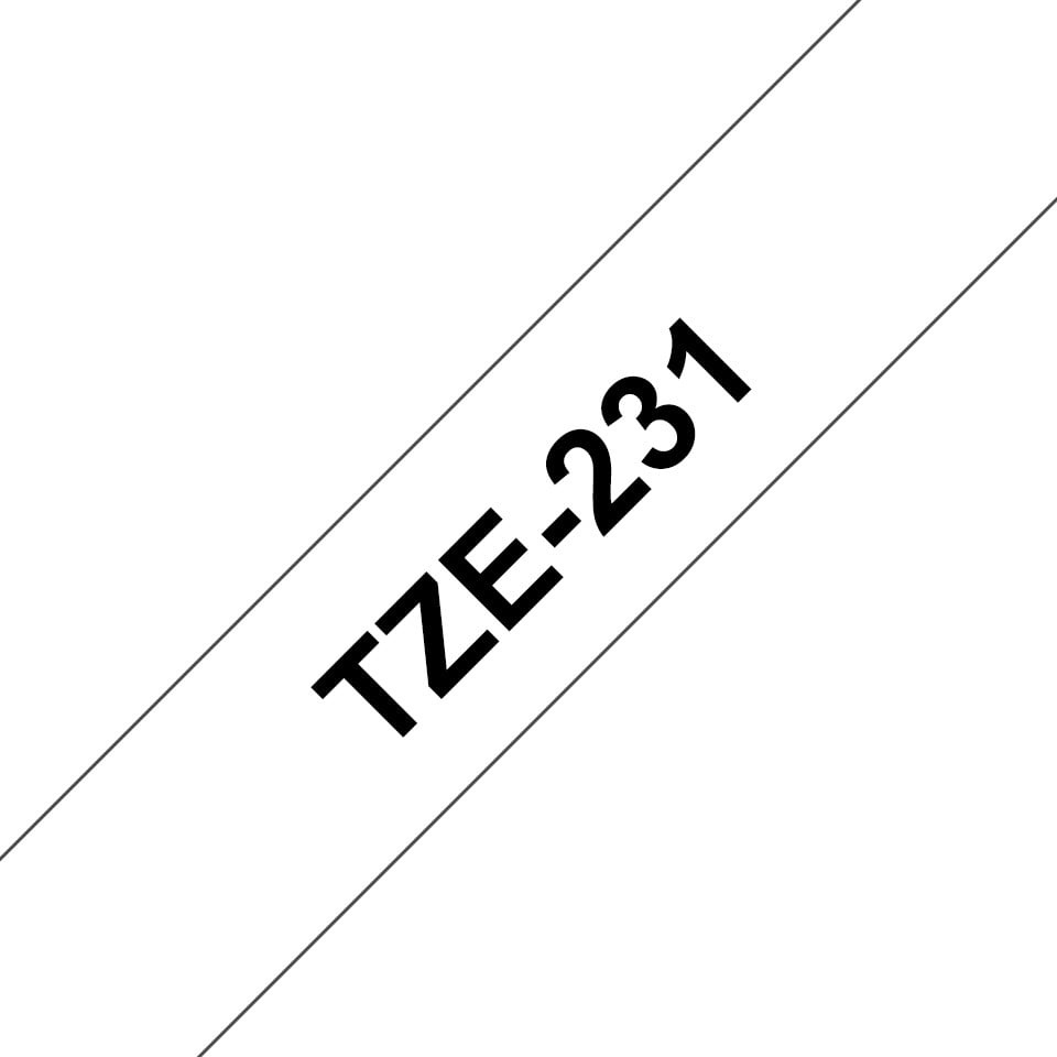 BROTHER Brother TZe231 nastro per etichettatrice Nero su bianco TZe - STAMPANTI E SCANNER | TecnoCARE.net Sabaudia, Latina, Terracina, San Felice Circeo e Pontinia