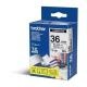 BROTHER BROTHER NASTRO LAMINATO DA 36MM (8M) NERO/BIANCO - NASTRI AGHI | TecnoCARE.net Sabaudia, Latina, Terracina, San Felice Circeo e Pontinia