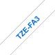 BROTHER BROTHER NASTRO TESSUTO  BLU SU BIANCO 18 MM - CARTUCCE INKJET | TecnoCARE.net Sabaudia, Latina, Terracina, San Felice Circeo e Pontinia
