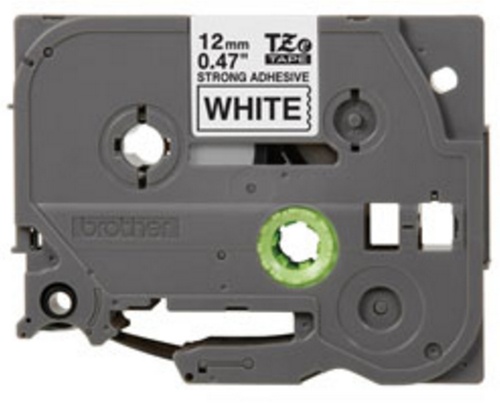 BROTHER BROTHER NASTRO LAMINATO DA 12MM (8M) NERO SU BIANCO - NASTRI AGHI | TecnoCARE.net Sabaudia, Latina, Terracina, San Felice Circeo e Pontinia