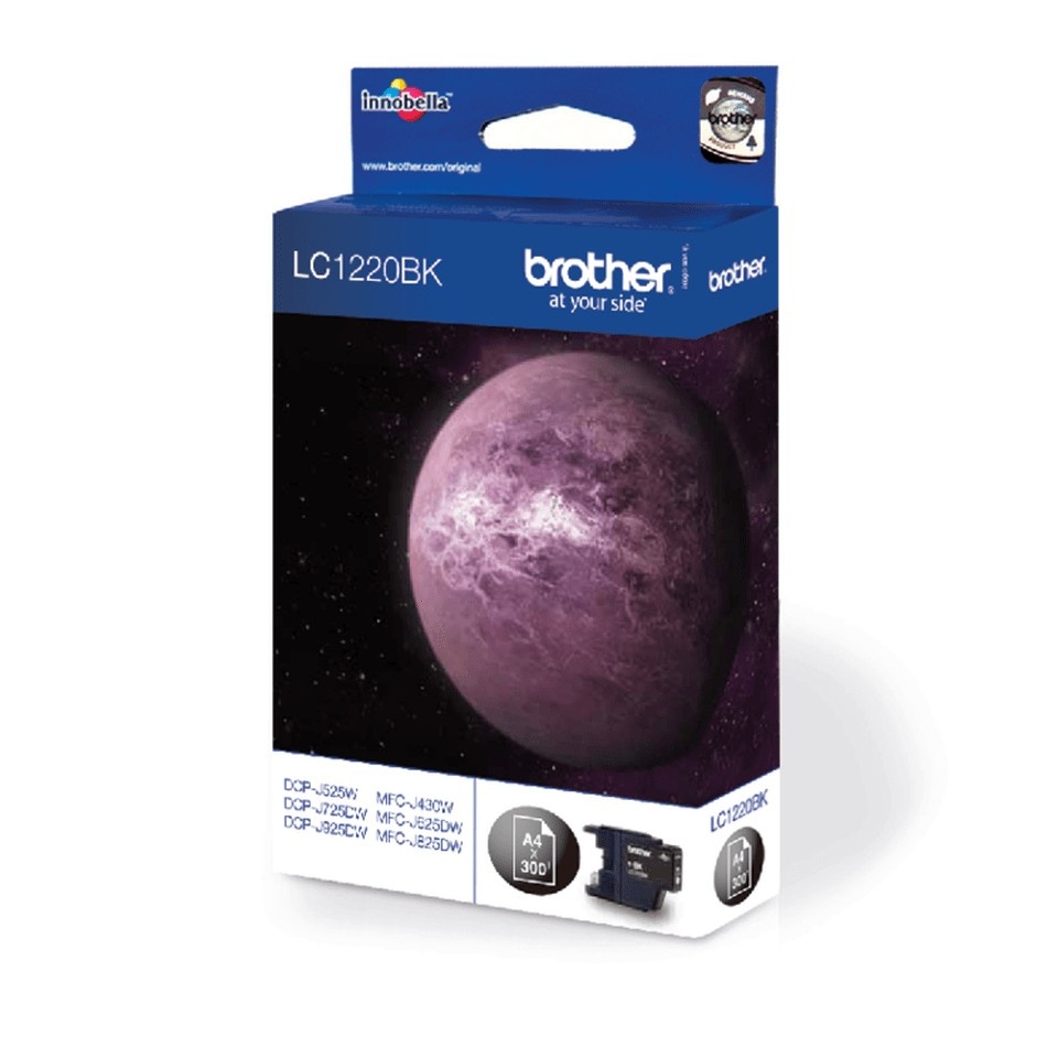 BROTHER Brother LC-1220BK cartuccia d'inchiostro 1 pz Originale Nero - STAMPANTI E SCANNER | TecnoCARE.net Sabaudia, Latina, Terracina, San Felice Circeo e Pontinia