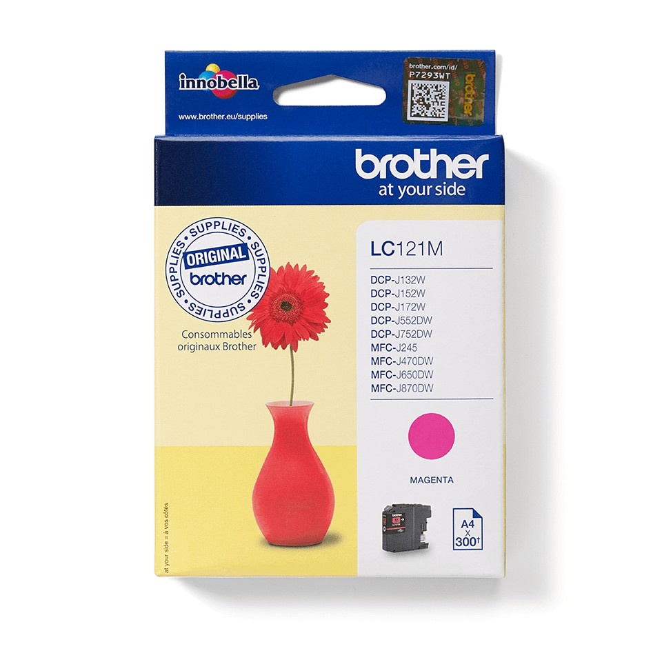 BROTHER Brother LC-121M cartuccia d'inchiostro 1 pz Originale Magenta - STAMPANTI E SCANNER | TecnoCARE.net Sabaudia, Latina, Terracina, San Felice Circeo e Pontinia