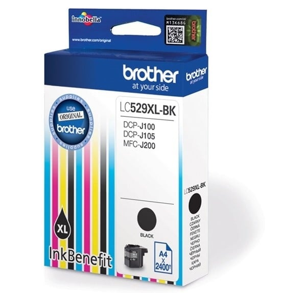 BROTHER BROTHER LC529XLBK Ink Black - STAMPANTI E SCANNER | TecnoCARE.net Sabaudia, Latina, Terracina, San Felice Circeo e Pontinia