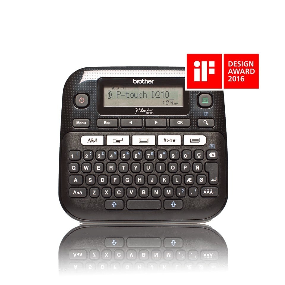 BROTHER Brother PT-D210 stampante per etichette (CD) Trasferimento termico 180 x 180 DPI 20 mm/s QWERTY - STAMPANTI E SCANNER | TecnoCARE.net Sabaudia, Latina, Terracina, San Felice Circeo e Pontinia