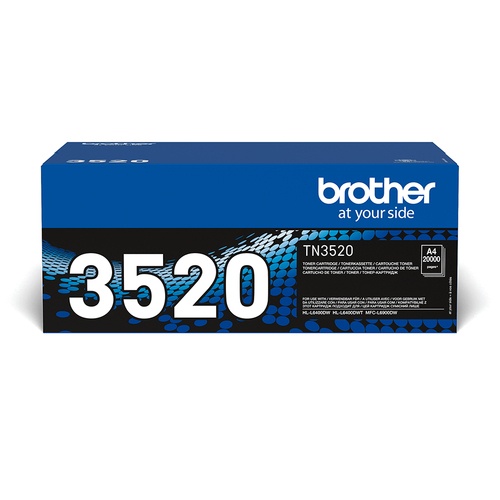 BROTHER Brother TN-3520 cartuccia toner 1 pz Originale Nero - STAMPANTI E SCANNER | TecnoCARE.net Sabaudia, Latina, Terracina, San Felice Circeo e Pontinia