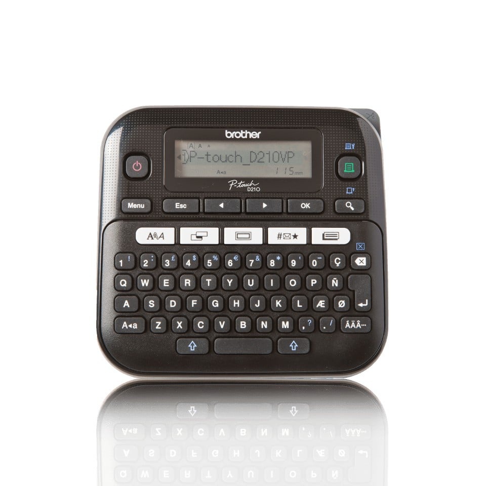 BROTHER Brother PT-D210VP stampante per etichette (CD) Trasferimento termico 180 x 180 DPI 20 mm/s QWERTY - STAMPANTI E SCANNER | TecnoCARE.net Sabaudia, Latina, Terracina, San Felice Circeo e Pontinia