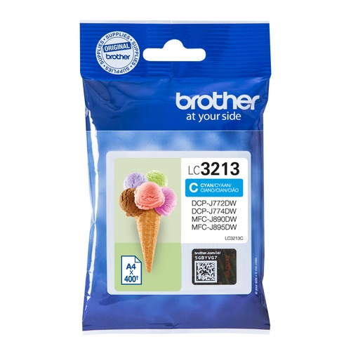 BROTHER Brother LC-3213C cartuccia d'inchiostro Originale Resa elevata (XL) Ciano - STAMPANTI E SCANNER | TecnoCARE.net Sabaudia, Latina, Terracina, San Felice Circeo e Pontinia
