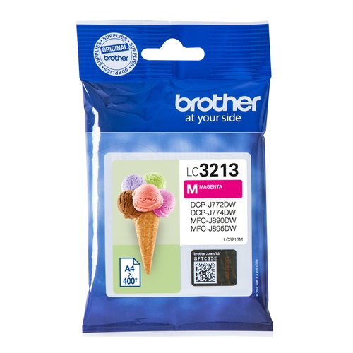 BROTHER Brother LC-3213M cartuccia d'inchiostro Originale Resa elevata (XL) Magenta - STAMPANTI E SCANNER | TecnoCARE.net Sabaudia, Latina, Terracina, San Felice Circeo e Pontinia