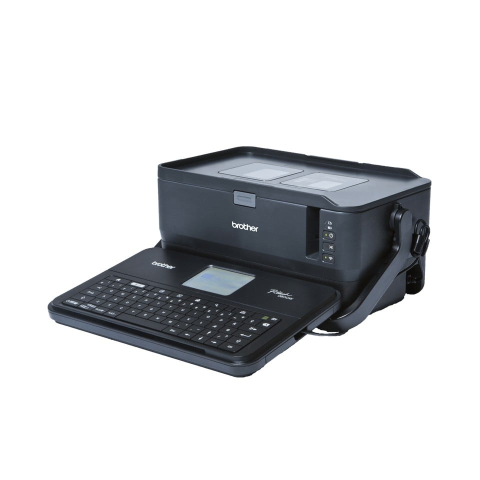 BROTHER Brother PT-D800W stampante per etichette (CD) Trasferimento termico 360 x 360 DPI 60 mm/s Con cavo e senza cavo TZe Wi-Fi QWERTY - STAMPANTI E SCANNER | TecnoCARE.net Sabaudia, Latina, Terracina, San Felice Circeo e Pontinia