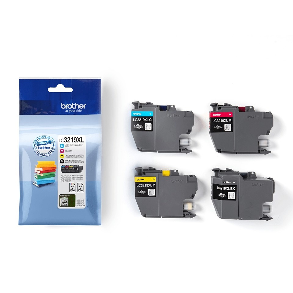 BROTHER Brother LC3219XLVAL cartuccia d'inchiostro 4 pz Originale Nero, Ciano, Magenta, Giallo - STAMPANTI E SCANNER | TecnoCARE.net Sabaudia, Latina, Terracina, San Felice Circeo e Pontinia