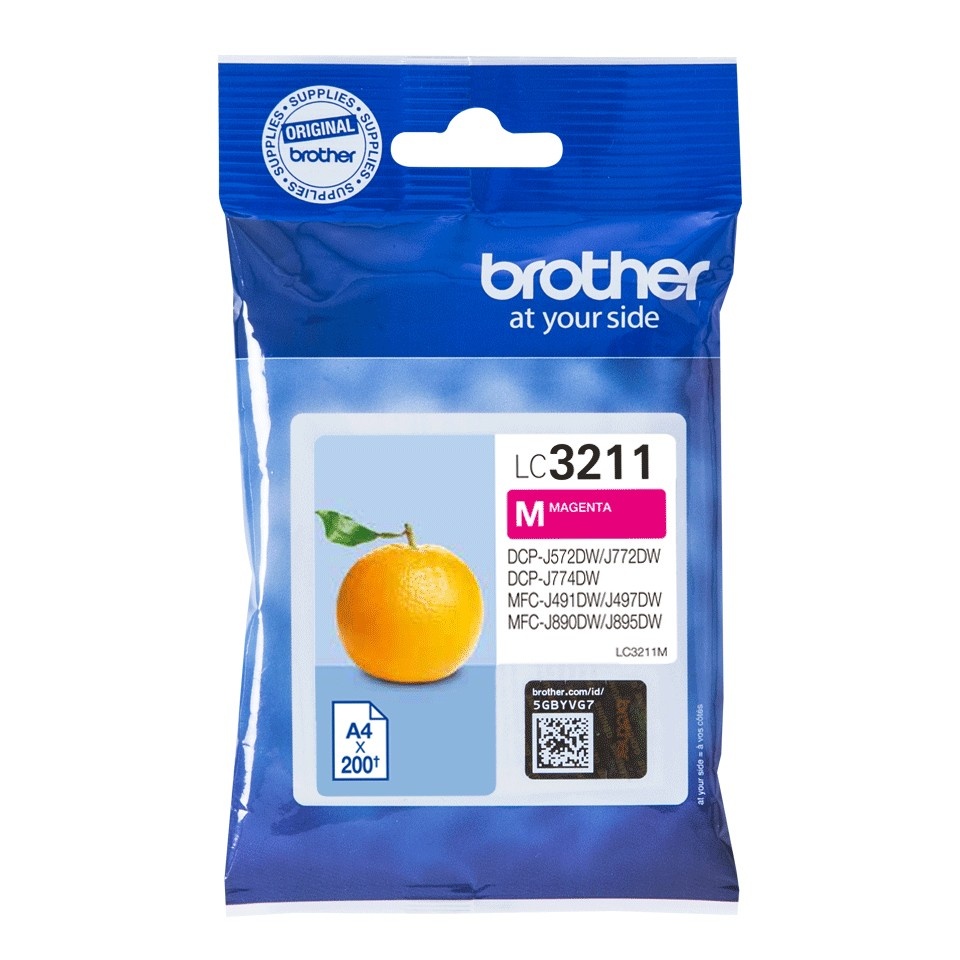BROTHER Brother LC-3211M cartuccia d'inchiostro Originale Resa standard Magenta - STAMPANTI E SCANNER | TecnoCARE.net Sabaudia, Latina, Terracina, San Felice Circeo e Pontinia