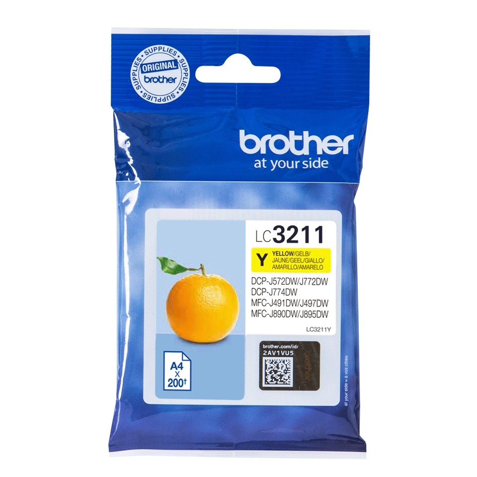 BROTHER Brother LC-3211Y cartuccia d'inchiostro Originale Resa standard Giallo - STAMPANTI E SCANNER | TecnoCARE.net Sabaudia, Latina, Terracina, San Felice Circeo e Pontinia