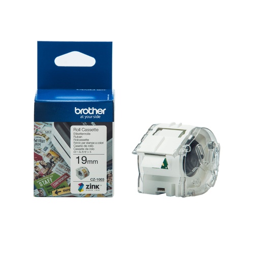 BROTHER BROTHER NASTRO A LUNG CONTINUA 19MM VC-500W - CARTUCCE INKJET | TecnoCARE.net Sabaudia, Latina, Terracina, San Felice Circeo e Pontinia