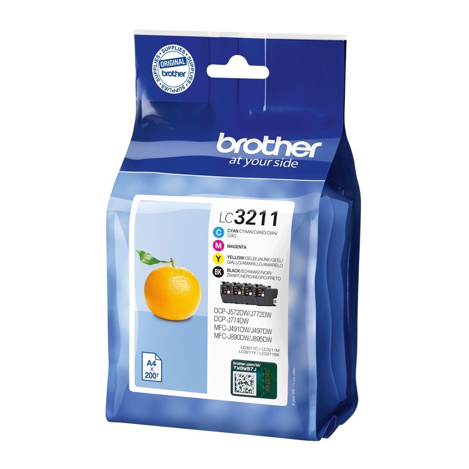 BROTHER Brother LC-3211VAL cartuccia d'inchiostro Originale Resa standard Nero, Ciano, Magenta, Giallo - STAMPANTI E SCANNER | TecnoCARE.net Sabaudia, Latina, Terracina, San Felice Circeo e Pontinia