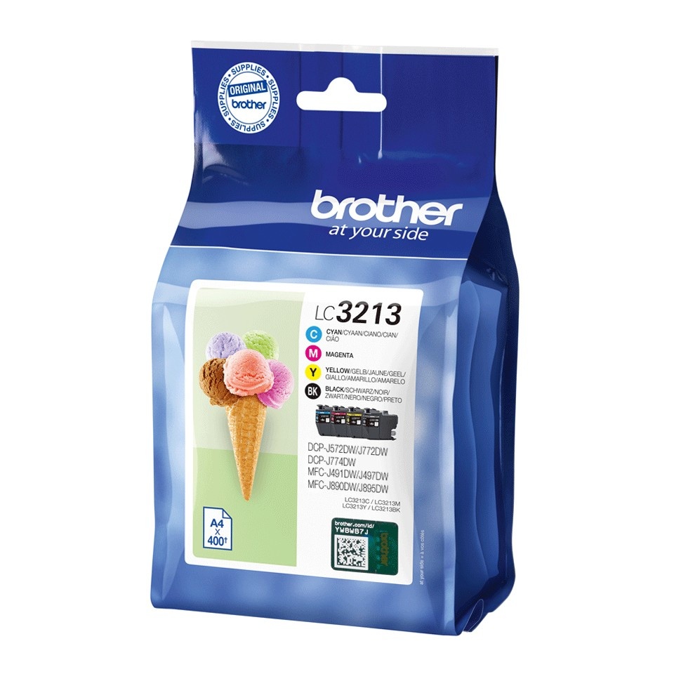 BROTHER Brother LC-3213VAL cartuccia d'inchiostro 4 pz Originale Resa elevata (XL) Nero, Ciano, Magenta, Giallo - STAMPANTI E SCANNER | TecnoCARE.net Sabaudia, Latina, Terracina, San Felice Circeo e Pontinia