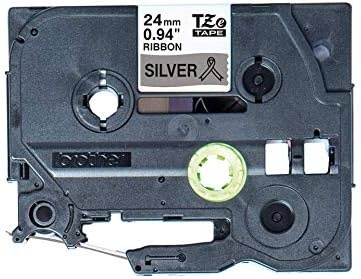 BROTHER BROTHER NASTRO TESSUTO NERO SU ARGENTO 24MM - CARTUCCE INKJET | TecnoCARE.net Sabaudia, Latina, Terracina, San Felice Circeo e Pontinia
