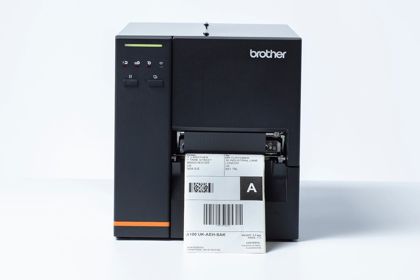 BROTHER Brother TJ-4120TN stampante per etichette (CD) Termica diretta/Trasferimento termico 300 x 300 DPI 178 mm/s Collegamento ethernet LAN - STAMPANTI E SCANNER | TecnoCARE.net Sabaudia, Latina, Terracina, San Felice Circeo e Pontinia