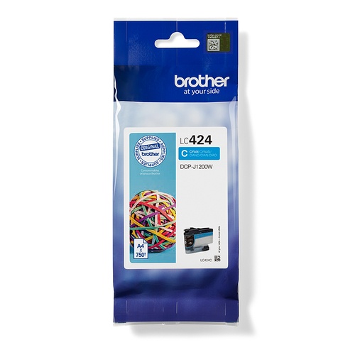 BROTHER Brother LC-424C cartuccia d'inchiostro 1 pz Originale Ciano - STAMPANTI E SCANNER | TecnoCARE.net Sabaudia, Latina, Terracina, San Felice Circeo e Pontinia