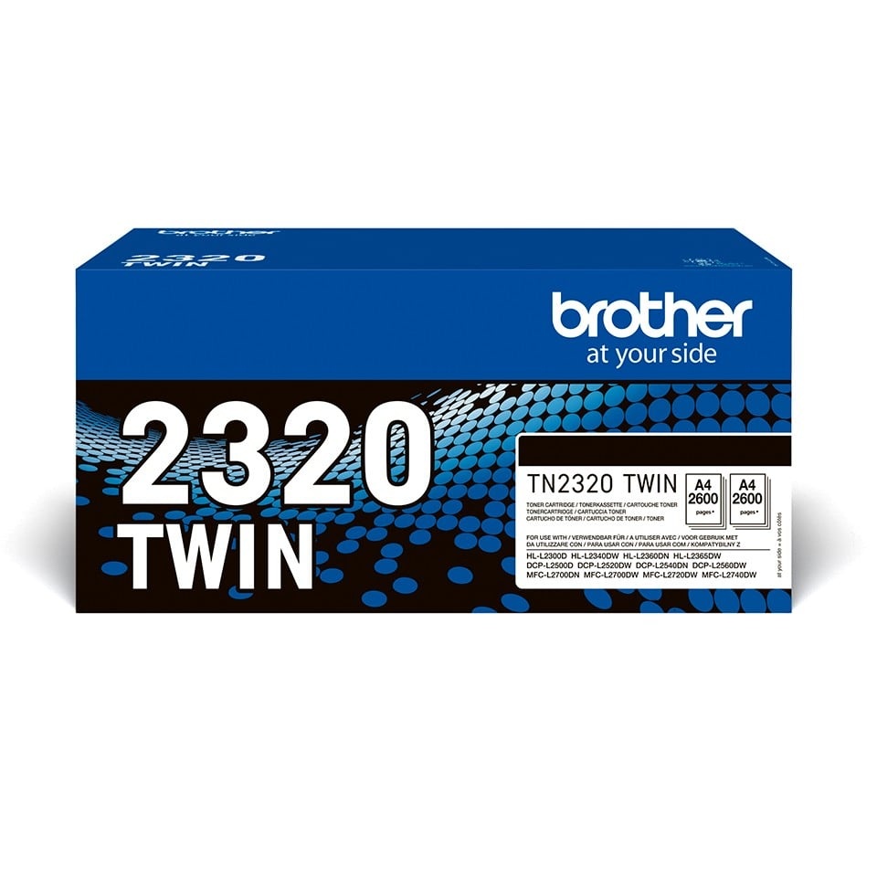 BROTHER Brother TN-2320TWIN cartuccia toner 1 pz Originale Nero - STAMPANTI E SCANNER | TecnoCARE.net Sabaudia, Latina, Terracina, San Felice Circeo e Pontinia